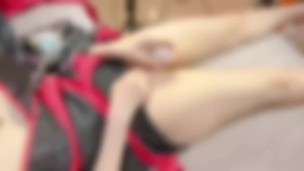 2 vezes gozada no saboroso shaved pussy