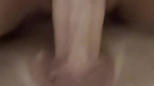 POV: Asiática safada no creampie após oral e cavalgada
