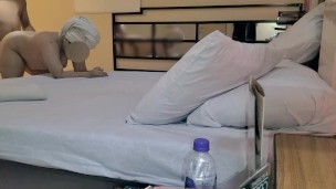 Hotel: prazer sem limites e creampie garantido!