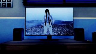 Sadako Futa sai da TV para foda POV feminino quente