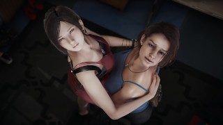 Resident Evil: Sexo Lésbico Explosivo em 3D