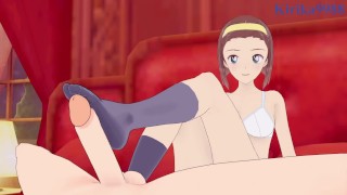 Sexo intenso na cama com Sonoko Suzuki – hentai explícito