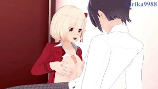 Sexo intenso no banheiro: Chisato Nishikigi em ação!
